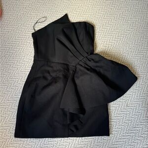 NWT Elliat black ruffle dress size S
